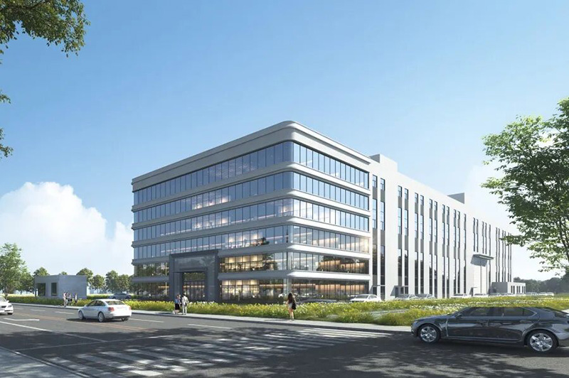 郫都半導體顯示激光設備制造基地主體結構完工